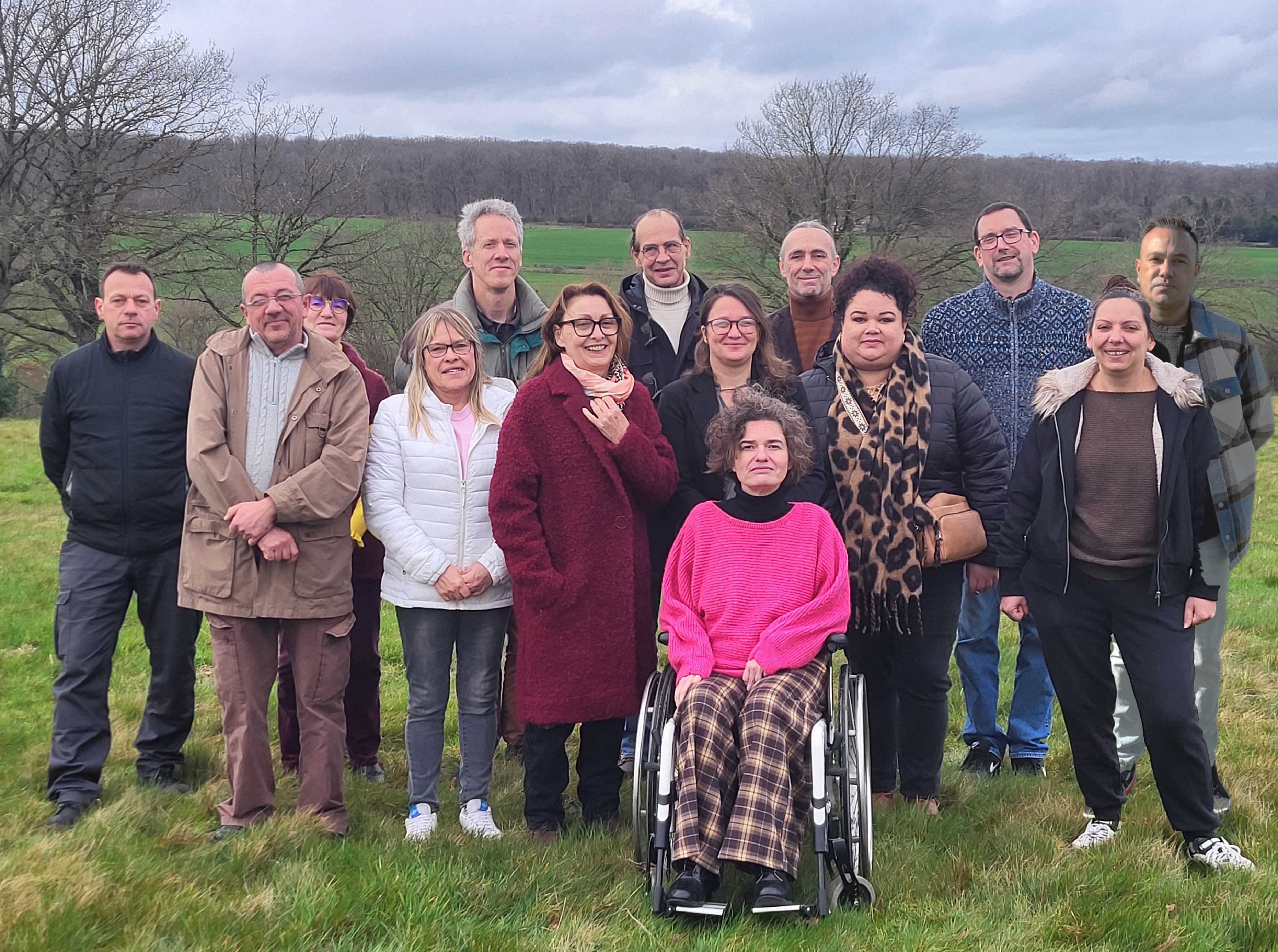 Photo de groupe - Cérilly Cerilly vers l'avenir